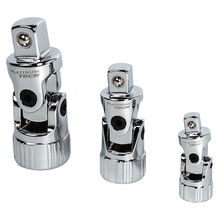 Atd Tools ATD 3-Piece Spring Loaded Universal Joint Set 99303